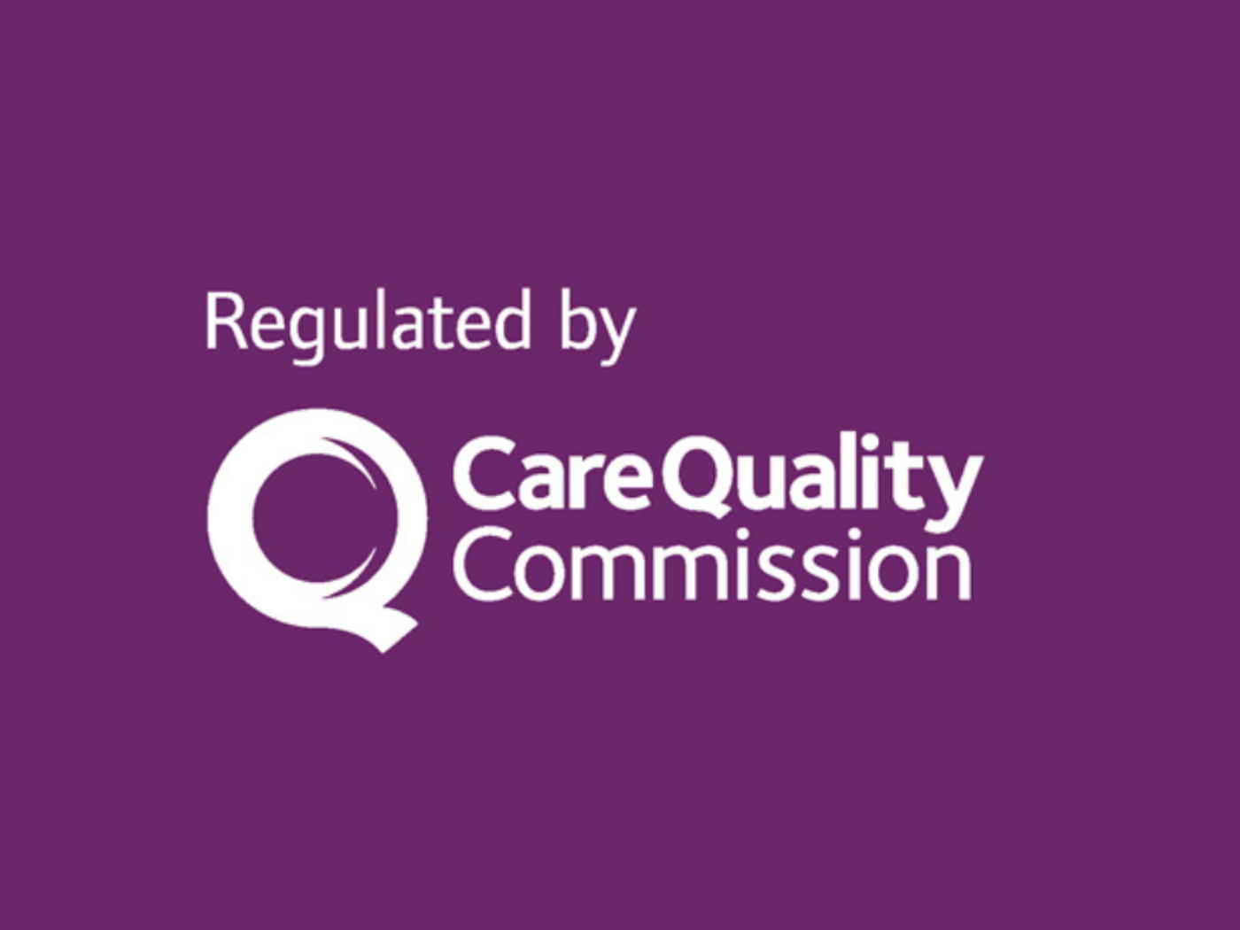 Regulated by the Care Quality Commission
