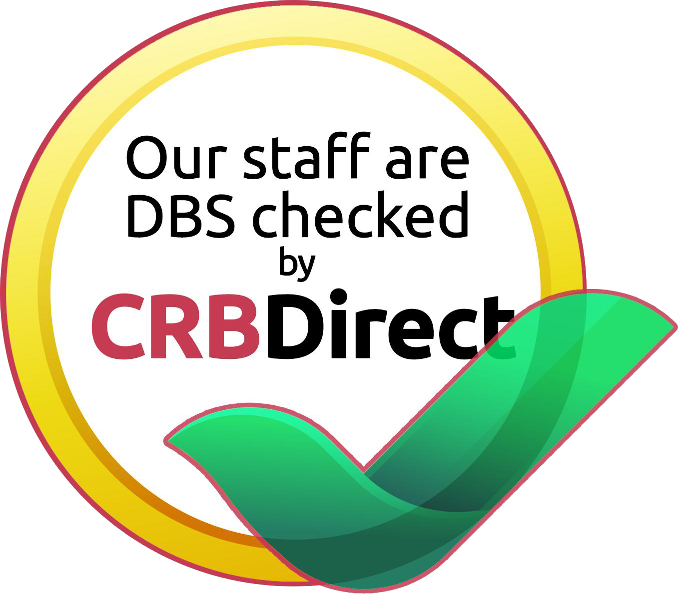 Our staff are DBS checked by CRB Direct